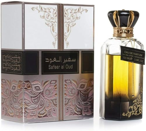 Ard Al Zaafaran Safeer Al Oud Eau De Parfum Spray For Unisex 3.4 Ounce