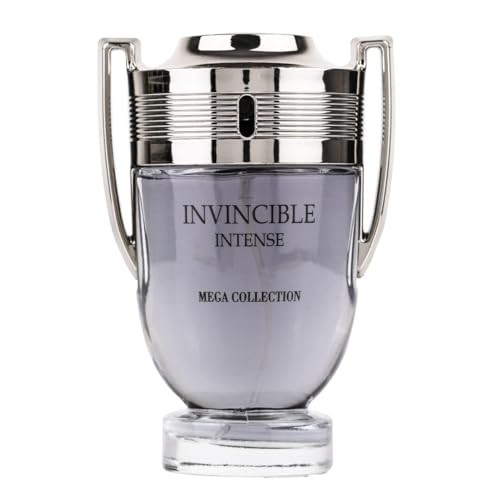 Ard Al Zaafaran Mega Collection Invincible Intense Eau De Parfum Spray For Men 3.4 Ounce