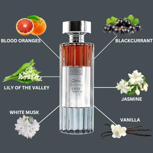 Ard Al Zaafaran Oud Romancea Fakhama Eau De Parfum Spray 100Ml (3.4 Oz) Vibrant Blend Of Citrus Soft Florals & Rich Oud For A Sensual Finish