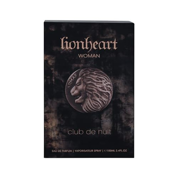 Armaf Club De Nuit Lionheart For Women Eau De Parfum Spray 3.4 Ounce
