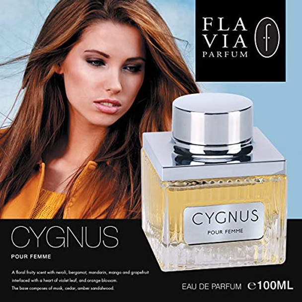 Armaf Flavia Cygnus Pour Femme For Women Eau De Parfum Spray 3.4 Ounce