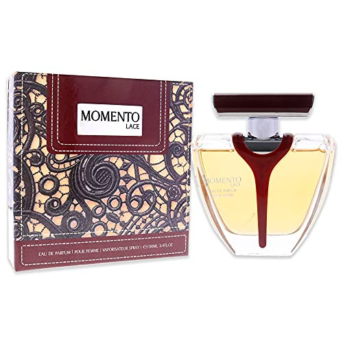 Armaf Momento Lace For Women Eau De Parfum Spray 3.4 Ounce