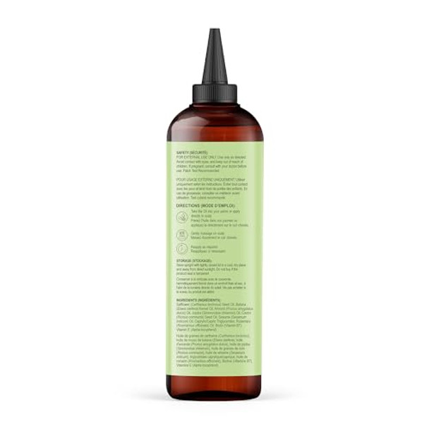 Botanic Hearth Hemp & Biotin And Rosemary & Batana Hair Oil Combo Set 6.7 Fl Oz Each
