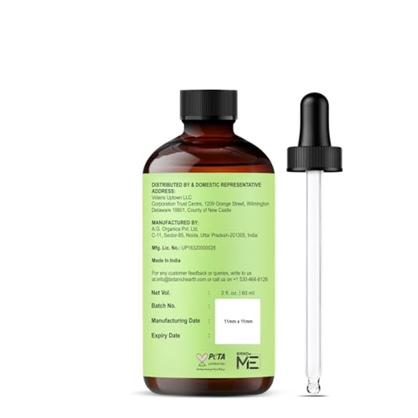 Botanic Hearth 100% Pure Rosemary Batana Hair Oil For Hair Growth (2Fl Oz) With Biotin Hair Oil Repairs Dry Damaged Hair Strengthening Healthier Hair- Hair Tonic