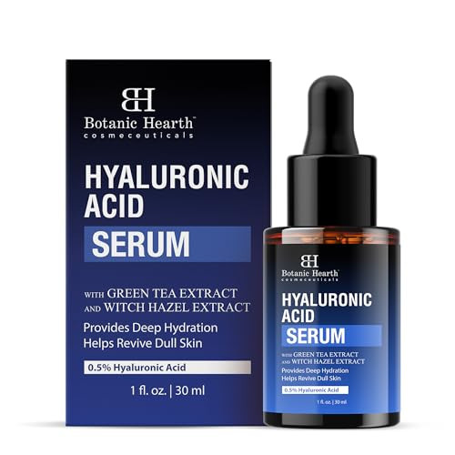 Botanic Hearth 0.5% Hyaluronic Acid Face Serum And Rosemary Hair Oil 6.7 Fl Oz