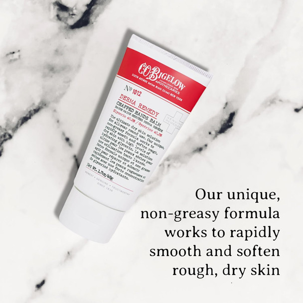 C. O. Bigelow Chapped Hands Balm No. 1012 With Glycerin (40.3%) 1.7 Oz Hand Lotion Cream For Women And Men To Soften Dry Cracked Skin
