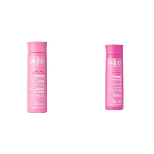 Cake Beauty Curl Next Door Shampoo And Conditioner Set Vegan And Sulfate For Frizz- Curls