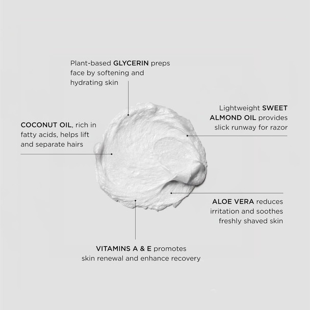 Caswell-Massey Heritage Almond Shave Cream Natural Men’S Shaving Cream For Smooth Beard Shaving Soothing For Sensitive Skin Usa Made 8 Fl Oz