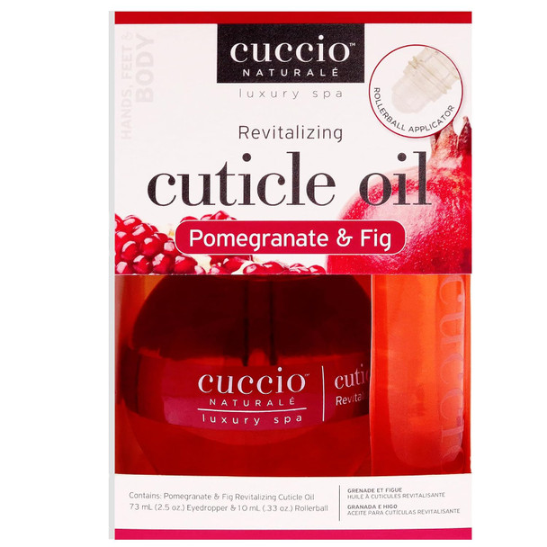Cuccio Naturale Cuticle Revitalizing Oil Set - Provides Intense Hydration - Replenishes And Strengthens Nails - Promotes Healthier Skin - Easy To Use Rollerball Applicator - Milk And Honey - 2 Pc