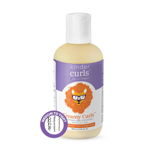 Curl Keeper Kinder Curls Creamy Curls Hair Moisturizer 8Oz/240Ml Styles Softens And Smoothes