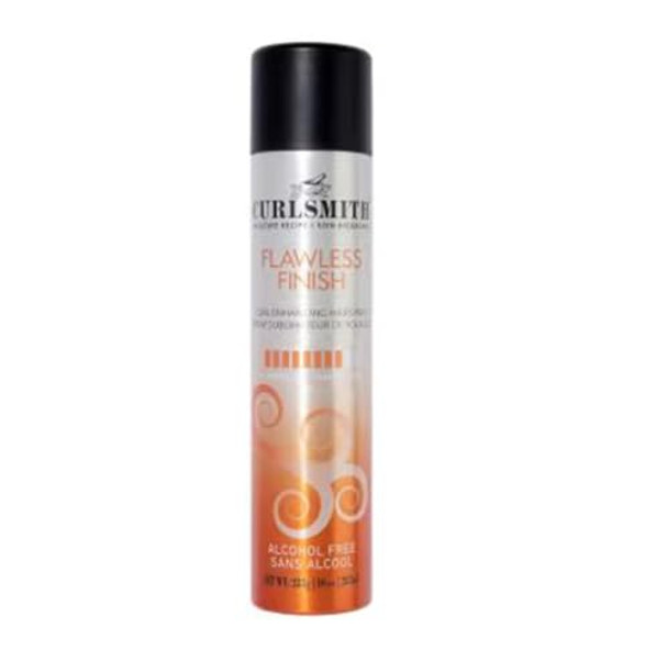 Curlsmith - Flawless Finish Hairspray Flexible Hold Without Dryness Alcohol For Curly Wavy And Coily Hair (10 Oz)