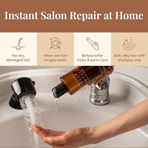 Curlyshyll Protein Strength Trio Nutrition Shampoo + Hair Cure Mask + Nutrition Treatment Deep Repair & Volume