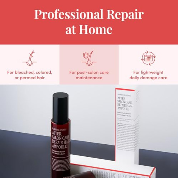 Curlyshyll Salon Aftercare Trio Shampoo + Hair Pack + Ampoule Professional Damage Repair