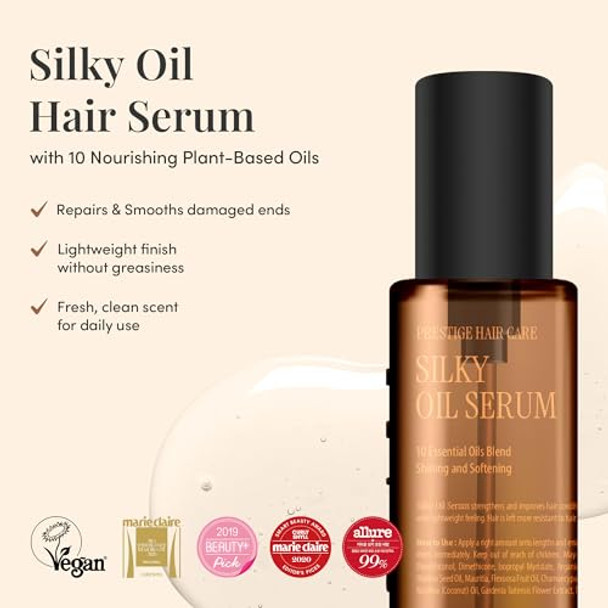 Curlyshyll Repair & Finish Trio Salt Scrub Shampoo + Hair Pack + Oil Serum Intensive Damage Care