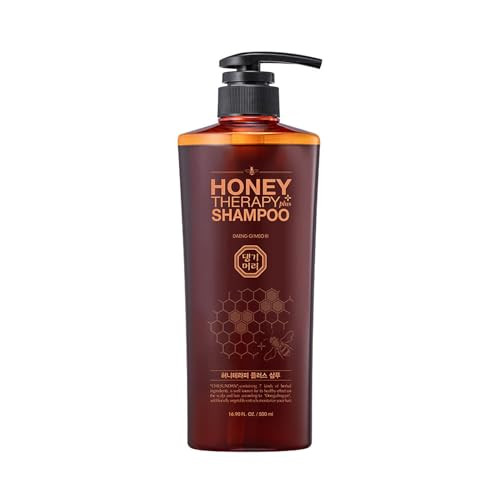 Daeng Gi Meo Ri- Professional Honey Therapy Shampoo 4 Types Of Nourishing Ingredients Are Moisturizing Component Delivers Nourishment For Hydrated And Radiant Hair 500Ml