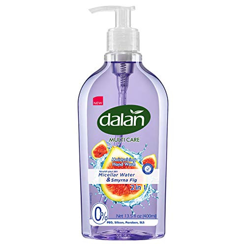 Dalan Smyrna Fig Multicare Ultra Moisturizing Liquid Hand Soap For Normal And Dry Hands Fresh Clean And Soft Feeling (13.5 Fl Oz / 400 Ml (Pack Of 3))