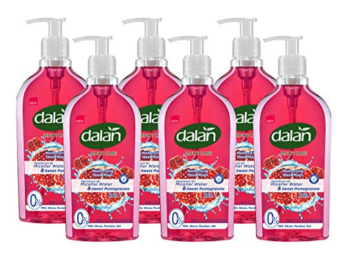 Dalan Sweet Pomegranate Multicare Ultra Moisturizing Liquid Hand Soap For Normal And Dry Hands Fresh Clean And Soft Feeling (13.5 Fl Oz / 400 Ml (Pack Of 3))