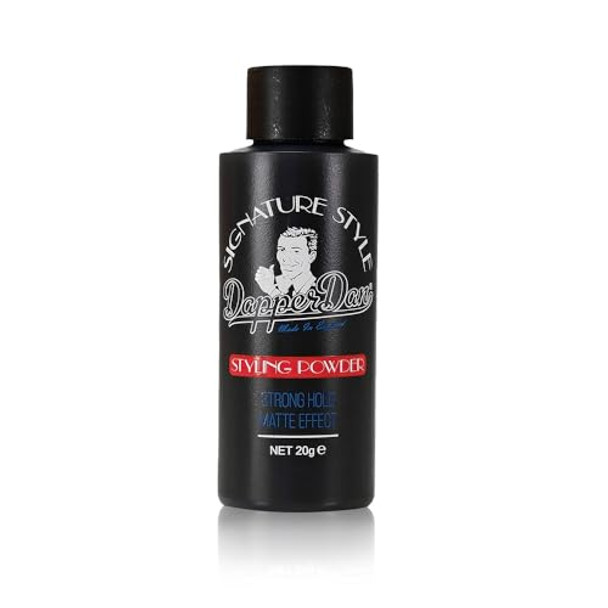 Dapper Dan Signature Style Styling Powder Hair Texture Powder For Men Provides A Strong Matte Hold Thickening And Voluminous Finish Unscented 0.71 Oz