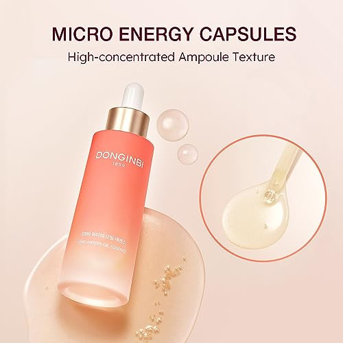 Donginbi Red Ginseng 1899 Watery Oil Essence - Glowing Face Oil Skin Barrier Repair & Firming Moisturizer Korean Red Ginseng Essence Skin Care S For Women 1.01 Floz