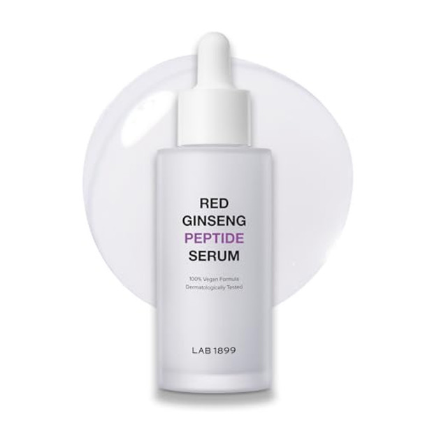Donginbi Lab 1899 Red Ginseng Peptide Serum - Quick Lifting Facial Serum And Moisturizer Korean Skin Care Antioxidant Facial Essence For Youthful And Radiant Skin 1.69 Floz / 50 Ml