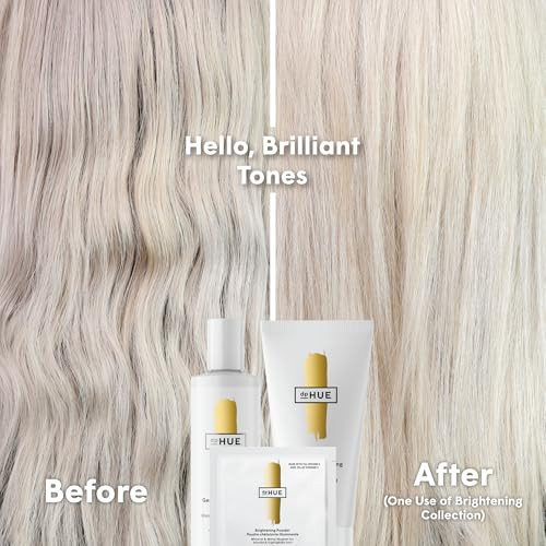 Dphue Gentle Brightening Shampoo (8.5 Oz) + Gentle Brightening Conditioner (6.5 Oz) - Color Safe Vegan Cruelty