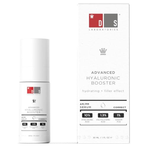 Ds Labs Hyaluronic Acid Hydrating Serum 30Ml - Deep Hydration For Dry Dull Skin Supports Smoother Plumper Looking Skin Fragrance Paraben