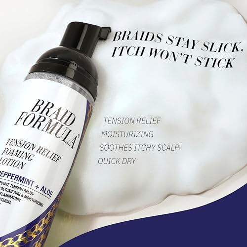 Ebin York Dr. Feel Cool Tension Relief Foaming Lotion Watermelon Mint Biotin 3.38 Fl. 0Z. 100Ml Hydrates Scalp Strengths Hair Gives Cooling Sensation Quick Dry