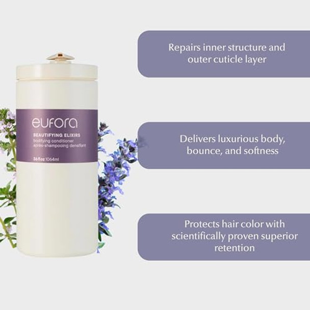 Eufora Beautifying Elixirs Bodifying Conditioner 36 Oz