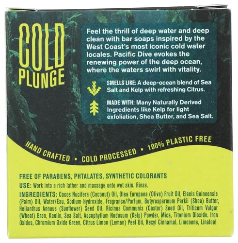 Every Man Jack Pacific Dive Cold Plunge Soap Bar 5 Oz