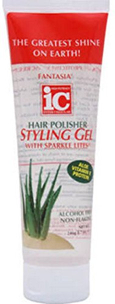 Fantasia Hair Polisher Styling Gel Tube 8.7 Oz (Pack Of 9)