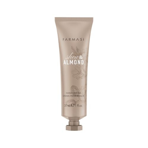 Farmasi Shea & Almond Hand Cream 30Ml / 1Fl.Oz – Moisturizing Hand Lotion With Natural Shea Butter And Sweet Almond Oil For Dry Hands Nourishing Hydration Softening Cream For Daily Skincare