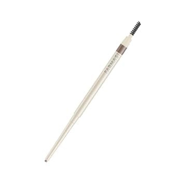 Farmasi Mechanical Eyebrow Pencil With Brush Deep Brown - Smudge-Proof Long-Lasting Mechanical Eyebrow Enhancer For Natural-Looking Brows (Ebony 0.0027 Oz)