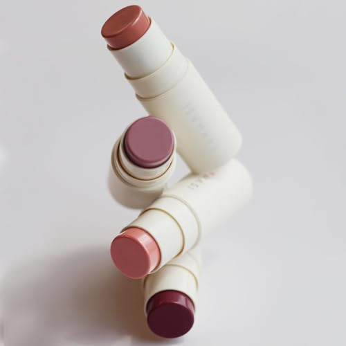 Farmasi Blush Stick Vibrant & Bold – Vitamin E-Enriched Dermatologically Tested Matte Finish For Lips & Cheeks 0.14 Oz / 4 G Play