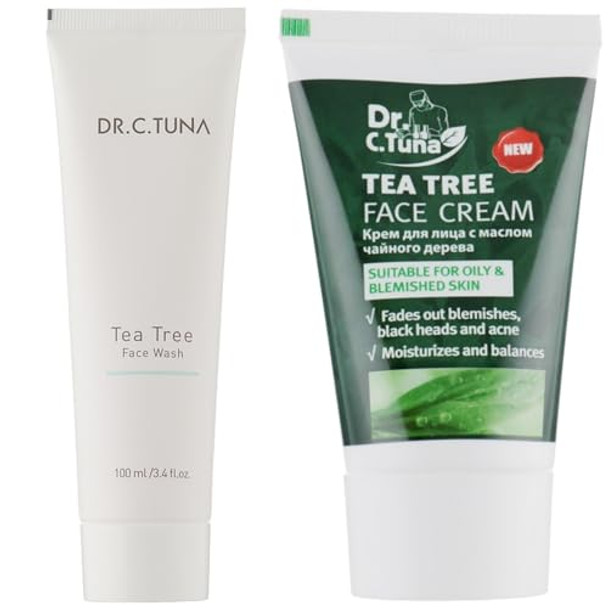 Farmasi Tea Tree Duo Tea Tree Face Cream Tea Tree Face Wash