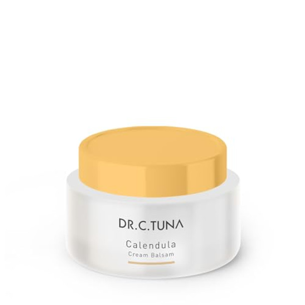 Farmasi Dr C Tuna Calendula Cream Balsam For Skin Body Pure Natural Skincare Repair And Moisturizer Healing Effects For Dry Skin Plant Rich Protection With Calendula Chamomile 2.7 Fl