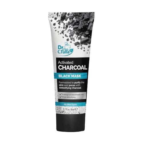 Farmasi Activated Charcoal Face Mask – Deep Pore Cleansing Peel-Off Mask For All Skin Types – Detoxifying And Clarifying Facial Treatment To Remove Impurities And Excess Oil – 80Ml / 2.7Fl.Oz
