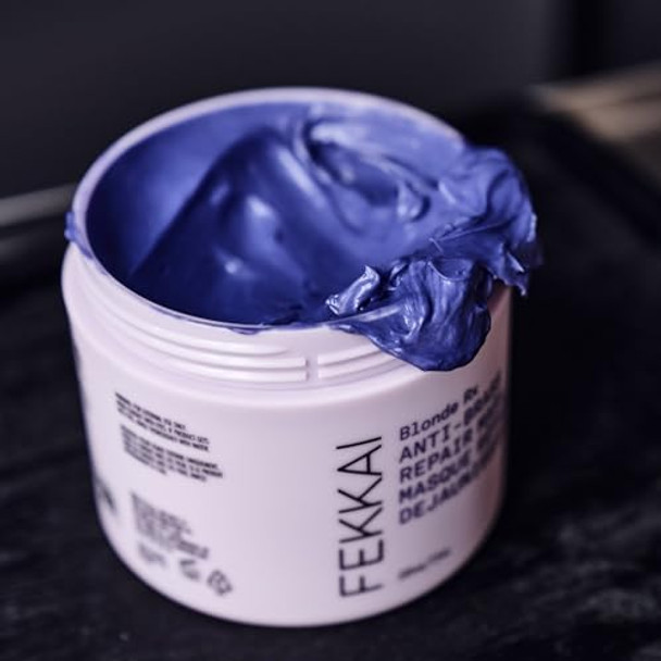 Fekkai Blonde Rx Anti-Brass Repair Mask - 7.5 Oz - Leaves Hair 3X Stronger With 67% Less Breakage - Of Sulfates Parabens Phthalates - Vegan Cruelty-