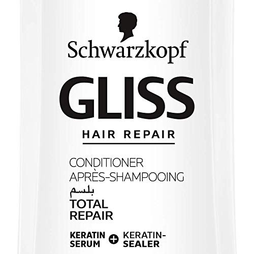 Gliss Schwarzkopf Gliss Hair Repair With Liquid Keratin Total Repair Conditioner 200Ml