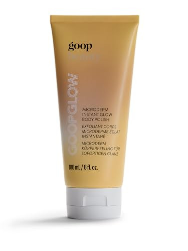 Goop Beauty Microderm Body Polish Exfoliating Scrub & Foaming Cleanser For Glowing Skin Salts & Kakadu Plum Seed Oil For Hydration Inspired By Microdermabrasion 6 Fl Oz