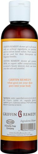 Griffin Remedy Orange Blossom Shower Gel Msm 8 Fz