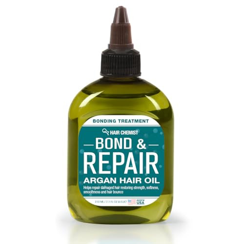 Hair Chemist Bond & Repair Argan Oil - Bonding Treatment For Damaged Hair 7.1 Ounces