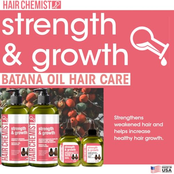 Hair Chemist Strength & Growth Batana Root Stimulator 7.1 Oz. - Batana Oil Hair Treatment Revitalize & Nourish Hair