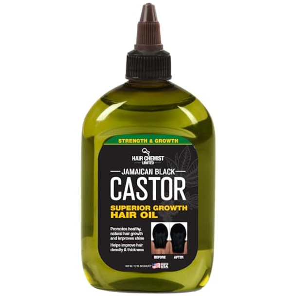 Hair Chemist Superior Growth Jamaican Black Castor Hair Oil 12 Oz.