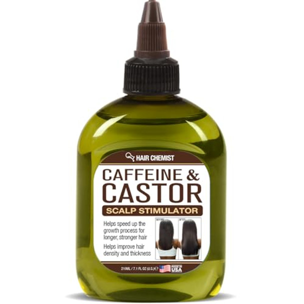 Hair Chemist Caffeine & Castor Scalp Stimulator 7.1 Oz. - Scalp Hair Oil Treatment