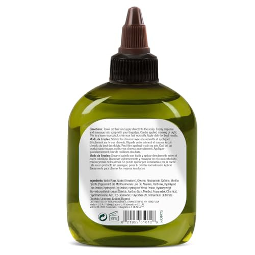 Hair Chemist Peppermint Scalp Stimulator For Dry Scalp & Anti-Itch - Soothing Solution 7.1 Ounces