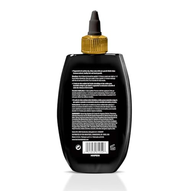 Hair Chemist Beard & Scalp Care Peppermint & Biotin Hair & Beard Oil 8 Oz.