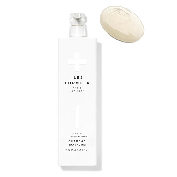 Iles Formula Shampoo For Dry Damaged Frizzy Or Color Treated Hair - Hydrating Sulfate Shampoo – Salon Grade Color Safe Moisturizing Formula That Controls Humidity & Boosts Shine