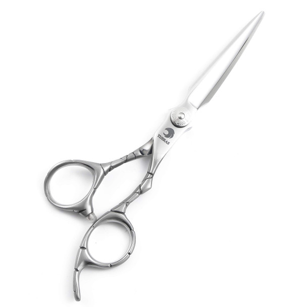 TIJERAS 6.0 Inch Hairdressing Scissors Professional Hair Cutting Shears Straight Japan 440C for Salon/Barber (Cutting & Thinning Set)
