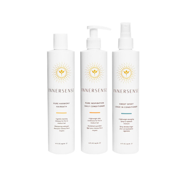 Innersense Organic Beauty - The Pure Trio Collection Non-Toxic Cruelty- Sustainable Haircare (Full Size)