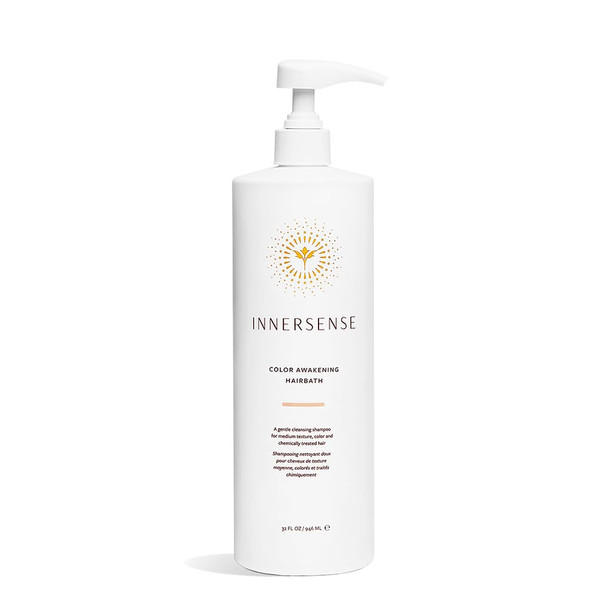 Innersense Organic Beauty - Natural Color Awakening Hairbath Shampoo Non-Toxic Cruelty- Clean Haircare (32Oz Refill Pouch)